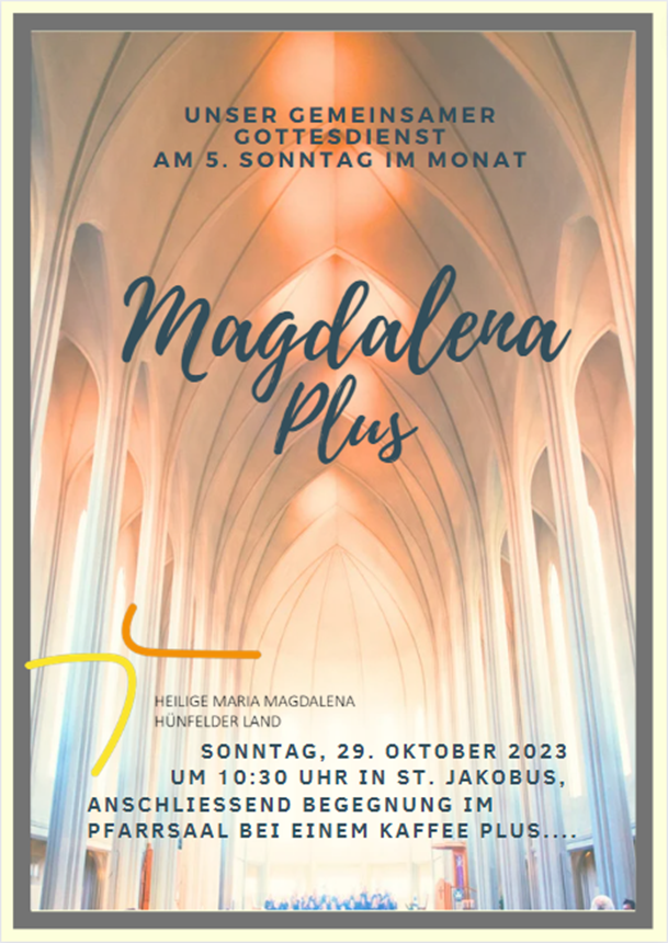 Gottesdienst Magdalena plus